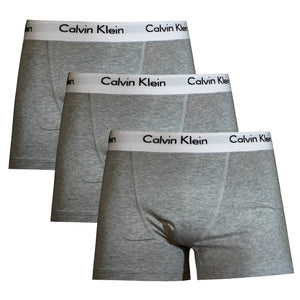 Calvin Klein 3er Pack Strecht Baumwolle Boxershorts U2662G Grau