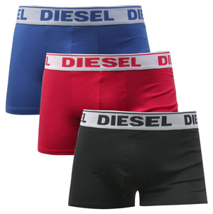 DIESEL 3er Pack Boxershorts Stretch Baumwolle mit Logo SB5l GAFN 03