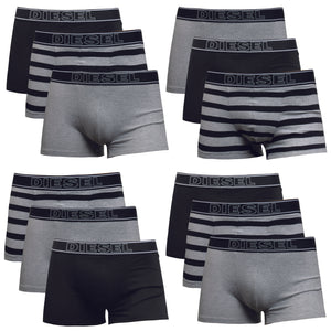 DIESEL 3er Pack Boxershorts Stretch Baumwolle mit Logo SAB2 HAKK 03