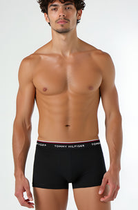 TOMMY HILFIGER 3er Pack Boxershorts Cotton Stretch Baumwolle Elasthan 1U-842-990