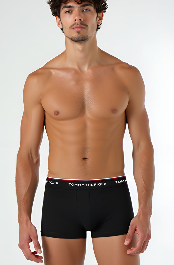 TOMMY HILFIGER 3er Pack Boxershorts Cotton Stretch Baumwolle Elasthan 1U-842-990