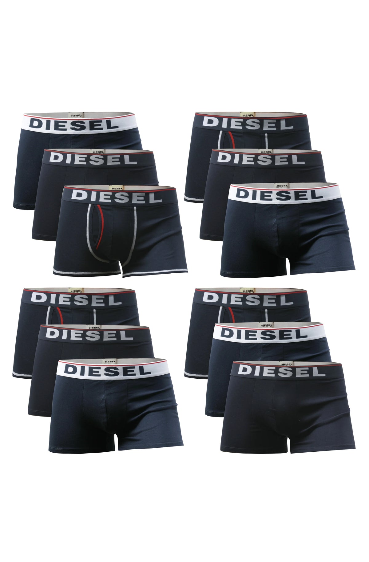 DIESEL 3er Pack Boxershorts Stretch Baumwolle mit Logo SAB2 IADV