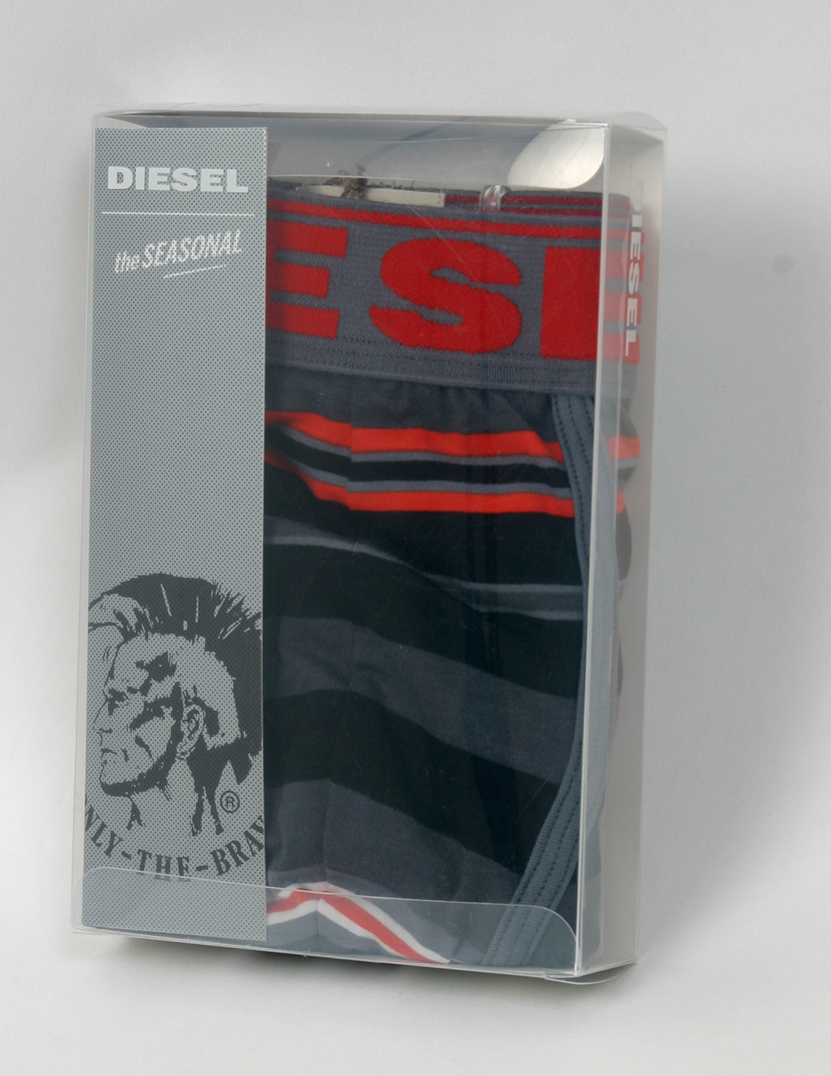 DIESEL 1er Pack Boxershorts Stretch Baumwolle mit Logo CEM3 HADL 01 Gr L