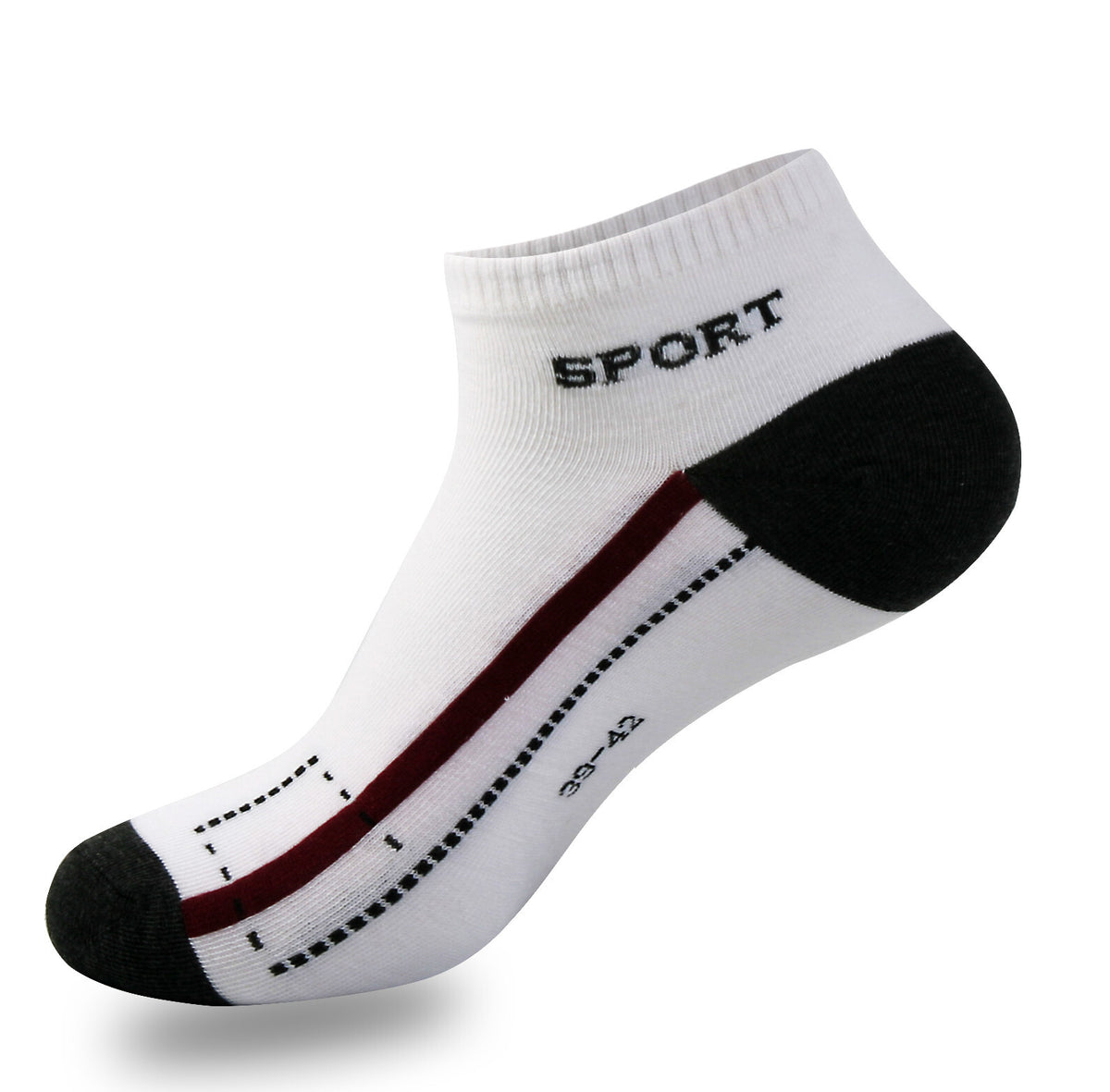Sneaker Sport Socken Freizeit Socken Baumwolle Socken Kurzsocken #072