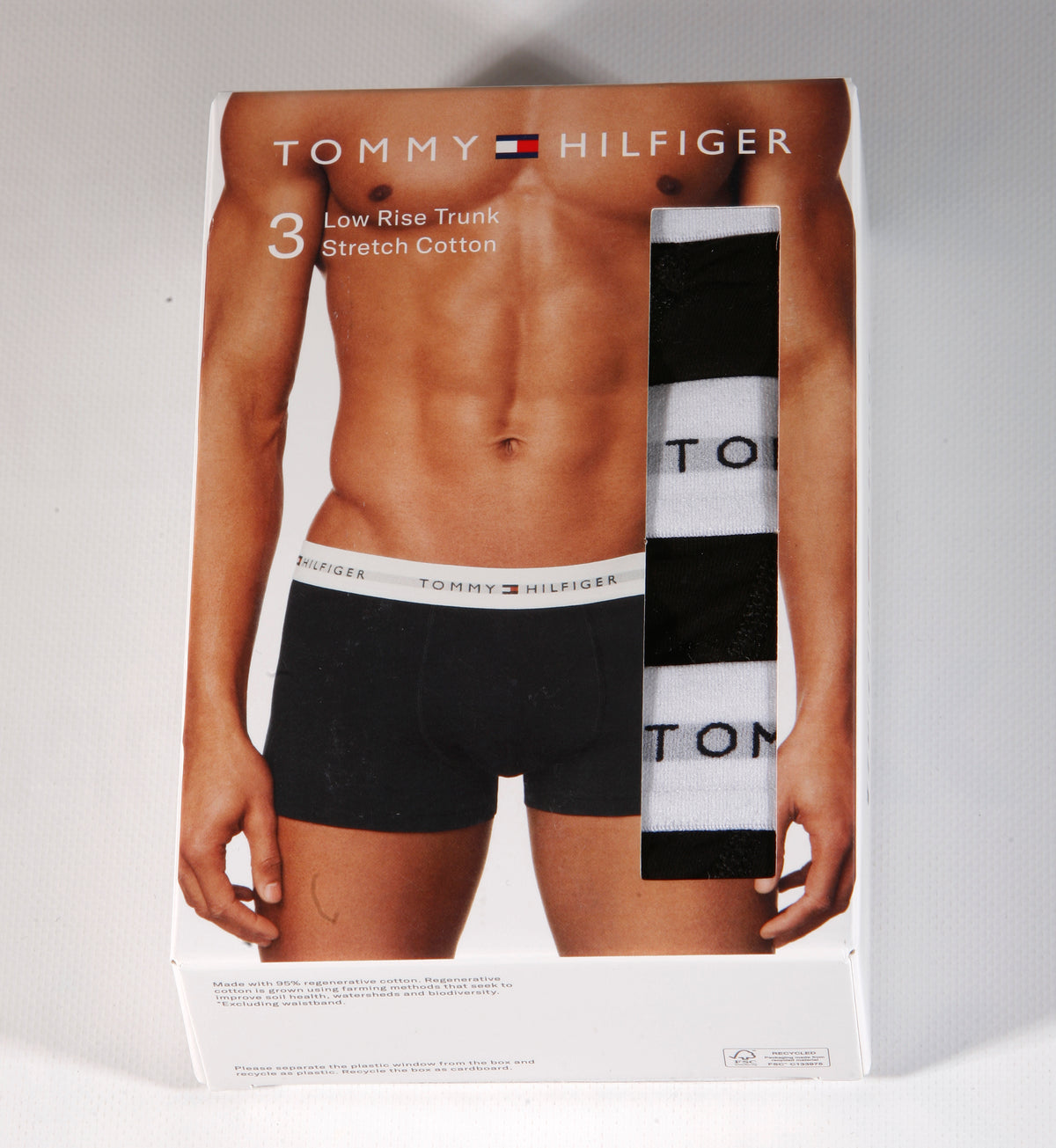 3er Pack TOMMY HILFIGER Boxershorts Low Rise Trunk Baumwolle UM0UM03752 0R8