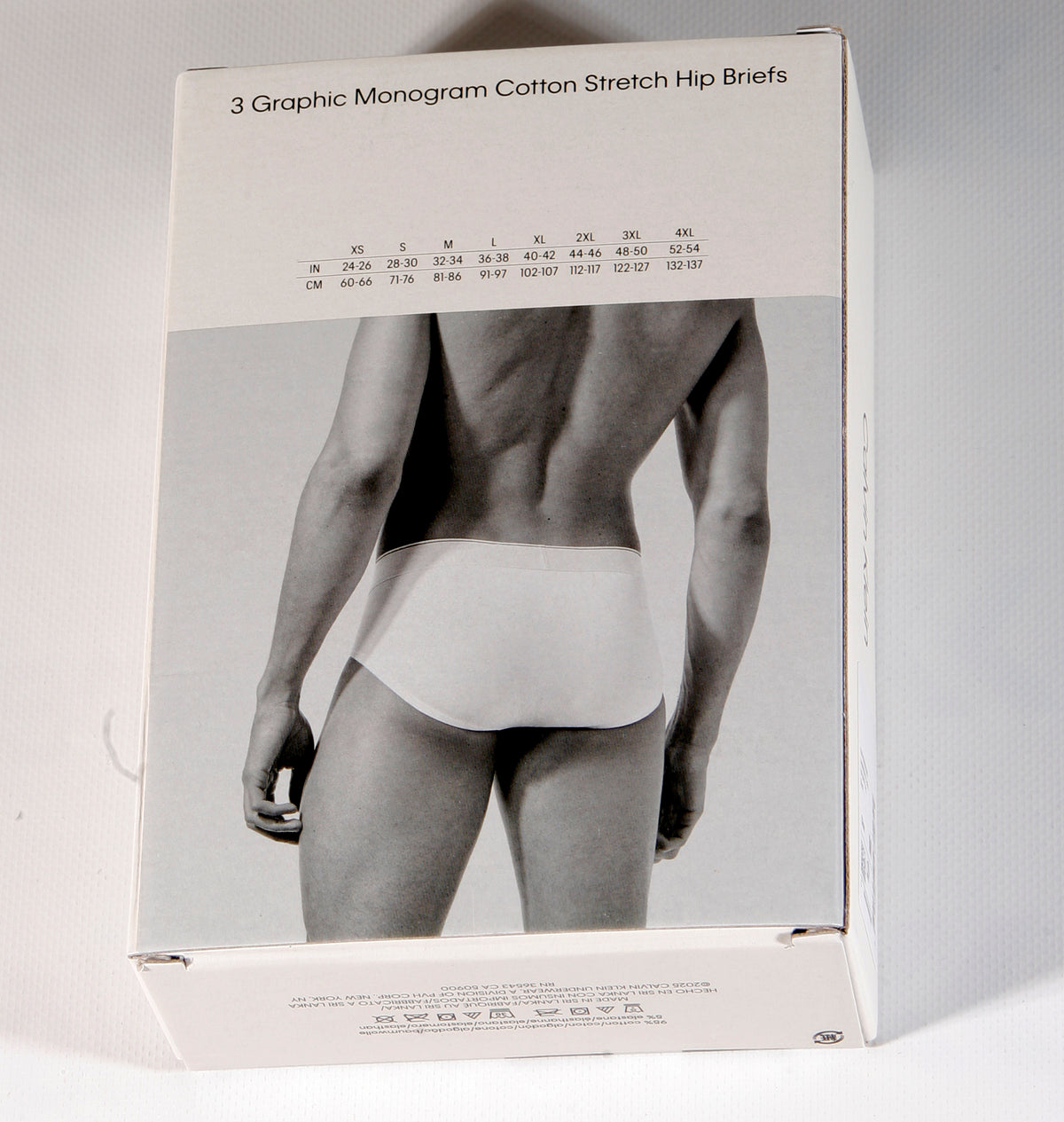 3 Pack CALVIN KLEIN Slips Cotton Stretch Briefs Baumwolle LV00NB4471 UB1 Schwarz