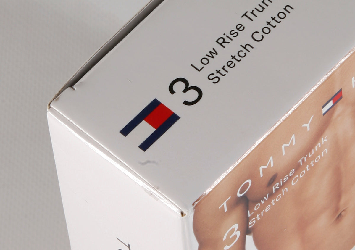 3er Pack TOMMY HILFIGER Boxershorts Low Rise Trunk Baumwolle UM0UM03752 0R8