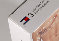 3er Pack TOMMY HILFIGER Boxershorts Low Rise Trunk Baumwolle UM0UM03752 0R8
