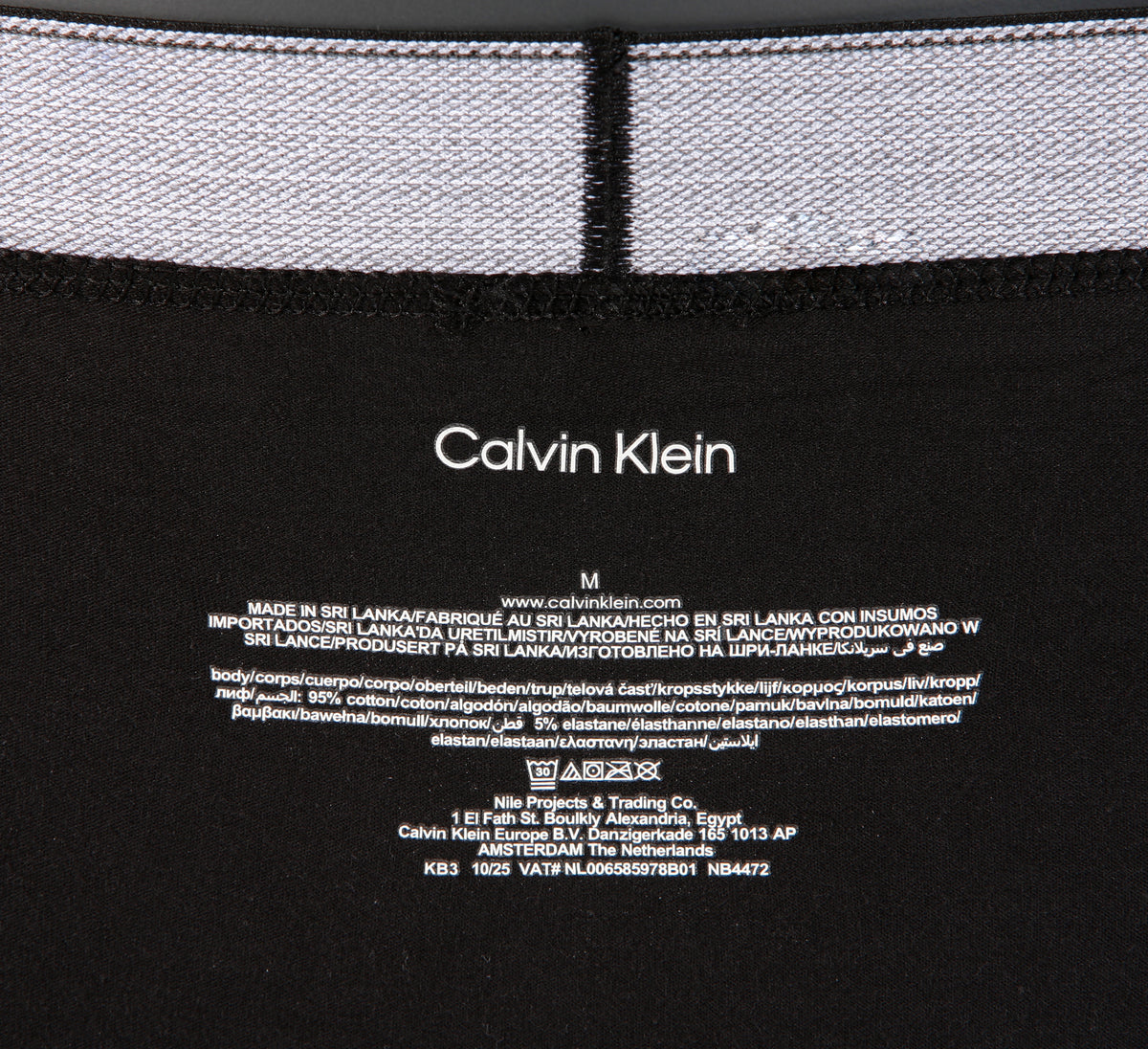 3 Pack CALVIN KLEIN Slips Cotton Stretch Briefs Baumwolle LV00NB4471 UB1 Schwarz