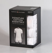 TOMMY HILFIGER Rundhals T-Shirts Kurzarm 100 % Baumwolle UM0UM03379-05E 3er Pack