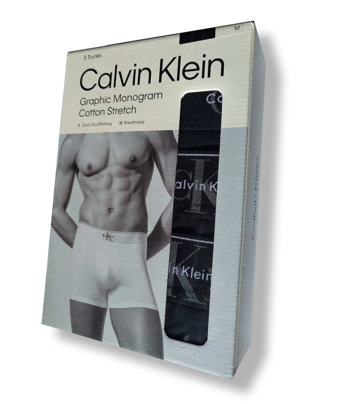 3er Pack CALVIN KLEIN Boxershorts Cotton Stretch Baumwolle LV00NB4472-UB1 Schwarz