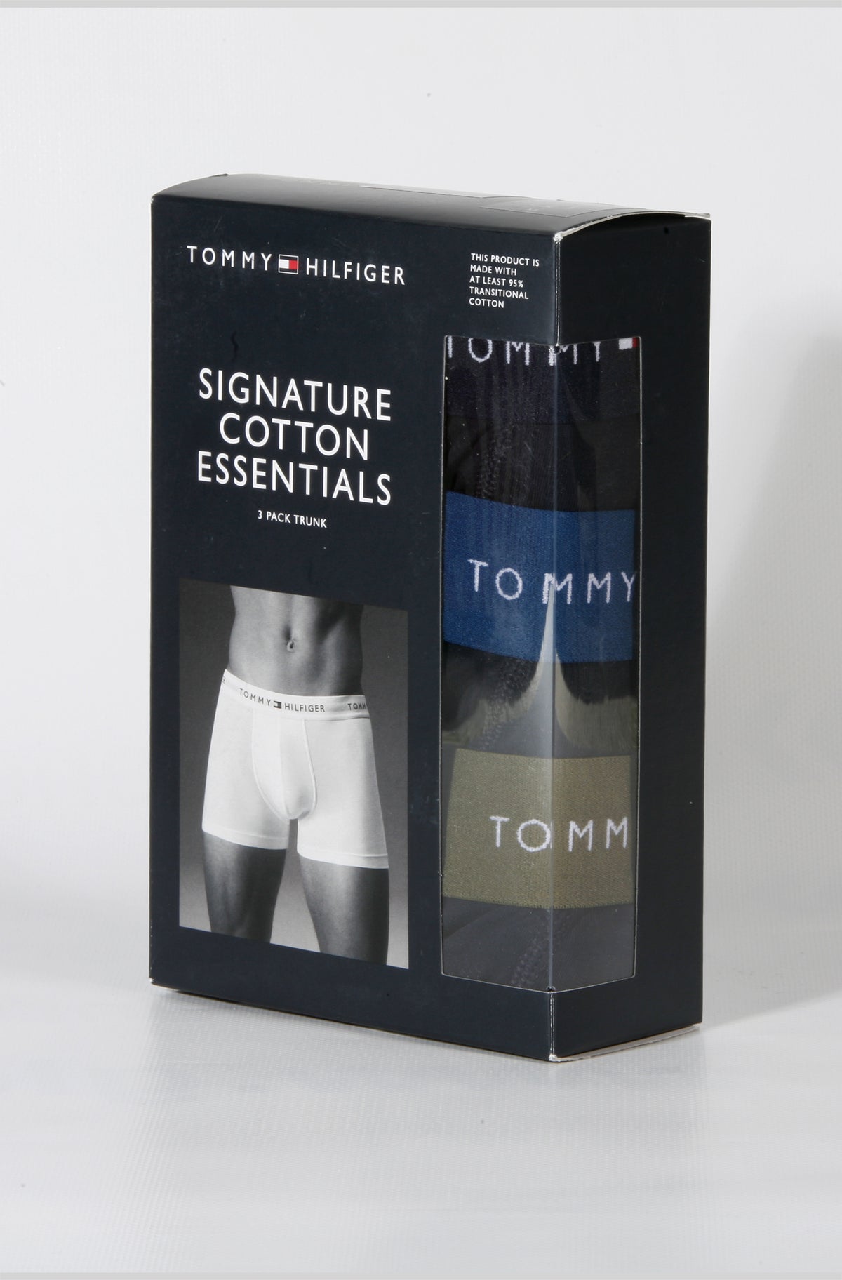 TOMMY HILFIGER 3er Pack Boxershorts Baumwolle Elasthan UM0UM02763_BL0SS