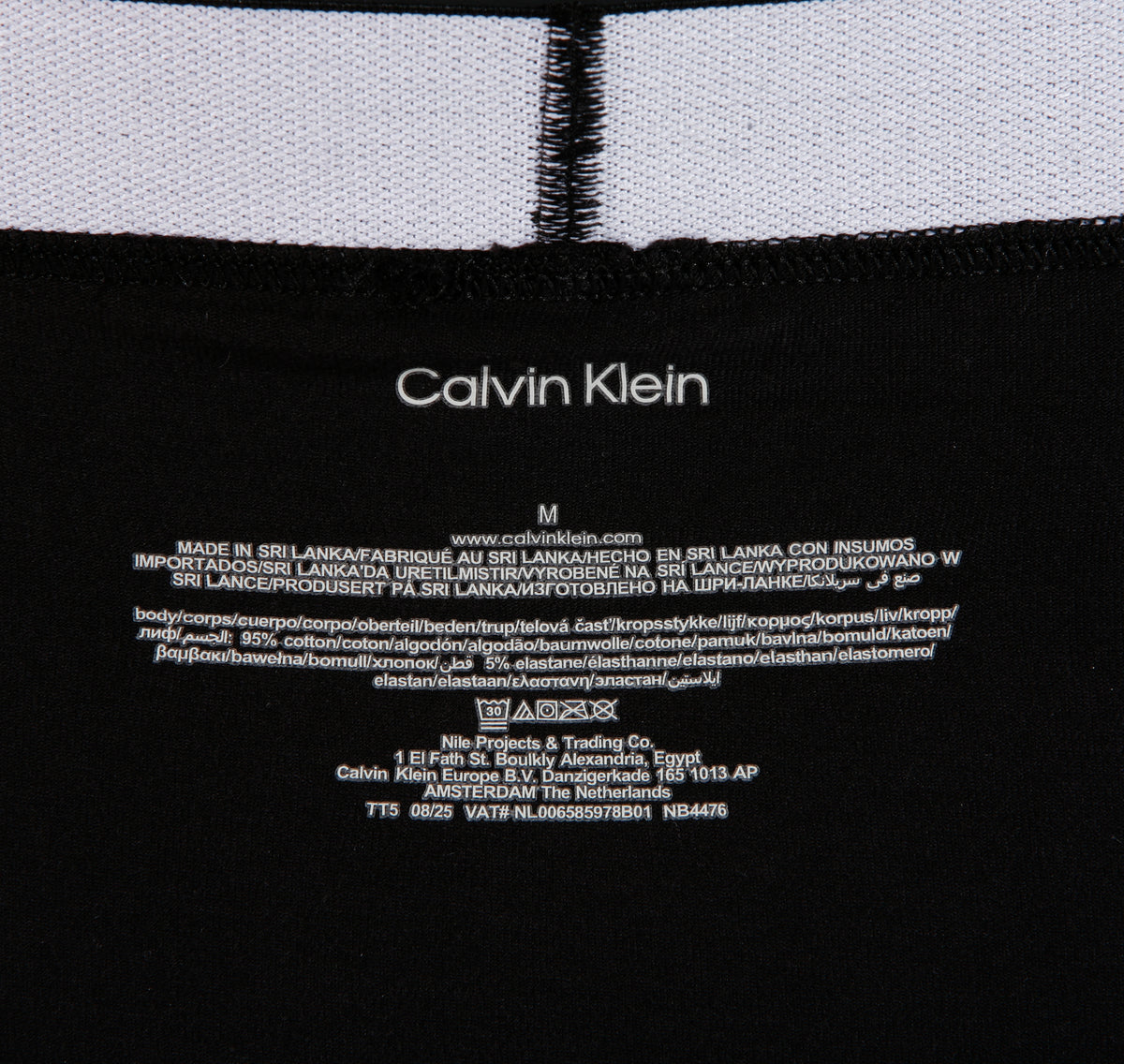 3er Pack CALVIN KLEIN Boxershort Cotton Stretch Baumwolle LV00NB4476-UB1 Schwarz
