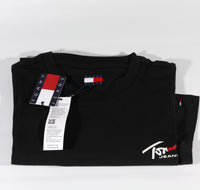 TOMMY HILFIGER T-Shirts Kurzarm Baumwolle TOMMY JEANS DM0DM22538 C1G BDS Schwarz