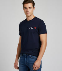 TOMMY HILFIGER T-Shirts Kurzarm Baumwolle TOMMY JEANS DM0DM22538 C1G Navy