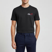TOMMY HILFIGER T-Shirts Kurzarm Baumwolle TOMMY JEANS DM0DM22538 C1G BDS Schwarz