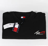 TOMMY HILFIGER T-Shirts Kurzarm Baumwolle TOMMY JEANS DM0DM22538 C1G BDS Schwarz