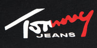 TOMMY HILFIGER T-Shirts Kurzarm Baumwolle TOMMY JEANS DM0DM22538 C1G BDS Schwarz