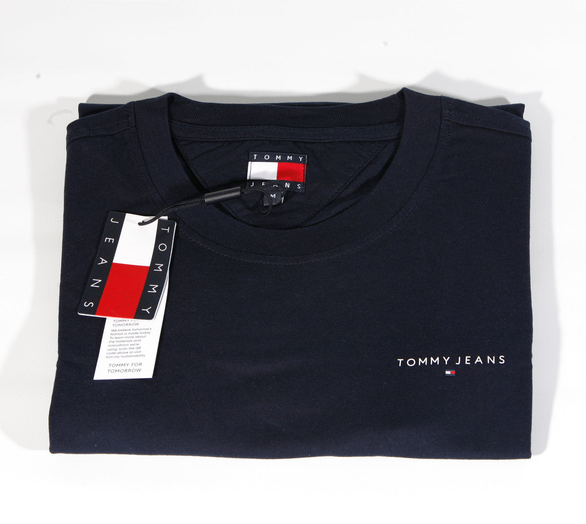 TOMMY HILFIGER T-Shirts Kurzarm Baumwolle TOMMY JEANS DM0DM21780 C1G Navy