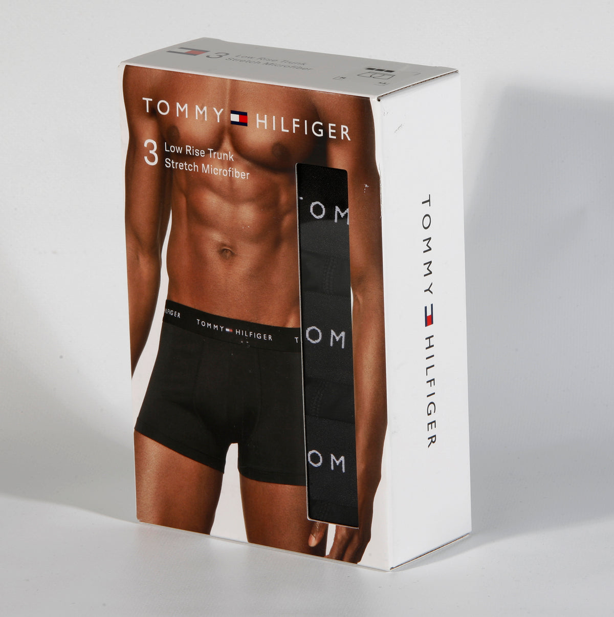 3er Pack TOMMY HILFIGER Boxershorts Low Rise Trunk Microfiber UM0UM03762 0R8
