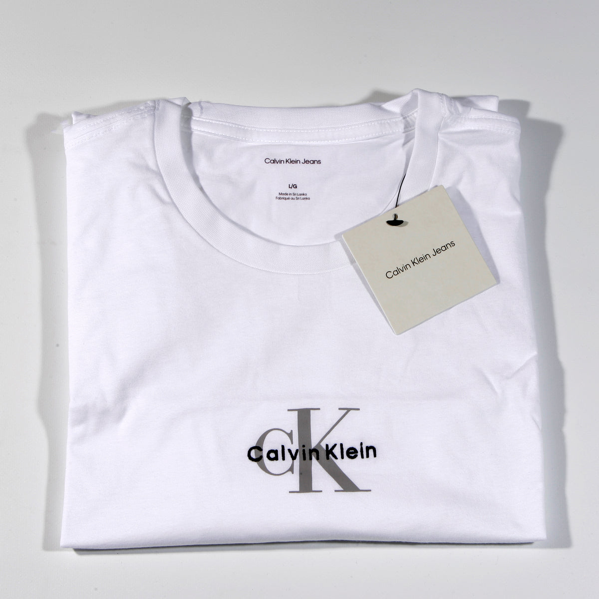 Calvin Klein T-Shirts Kurzarm Baumwolle CALVIN KLEIN JEANS LV04RB866G YAF Weiß
