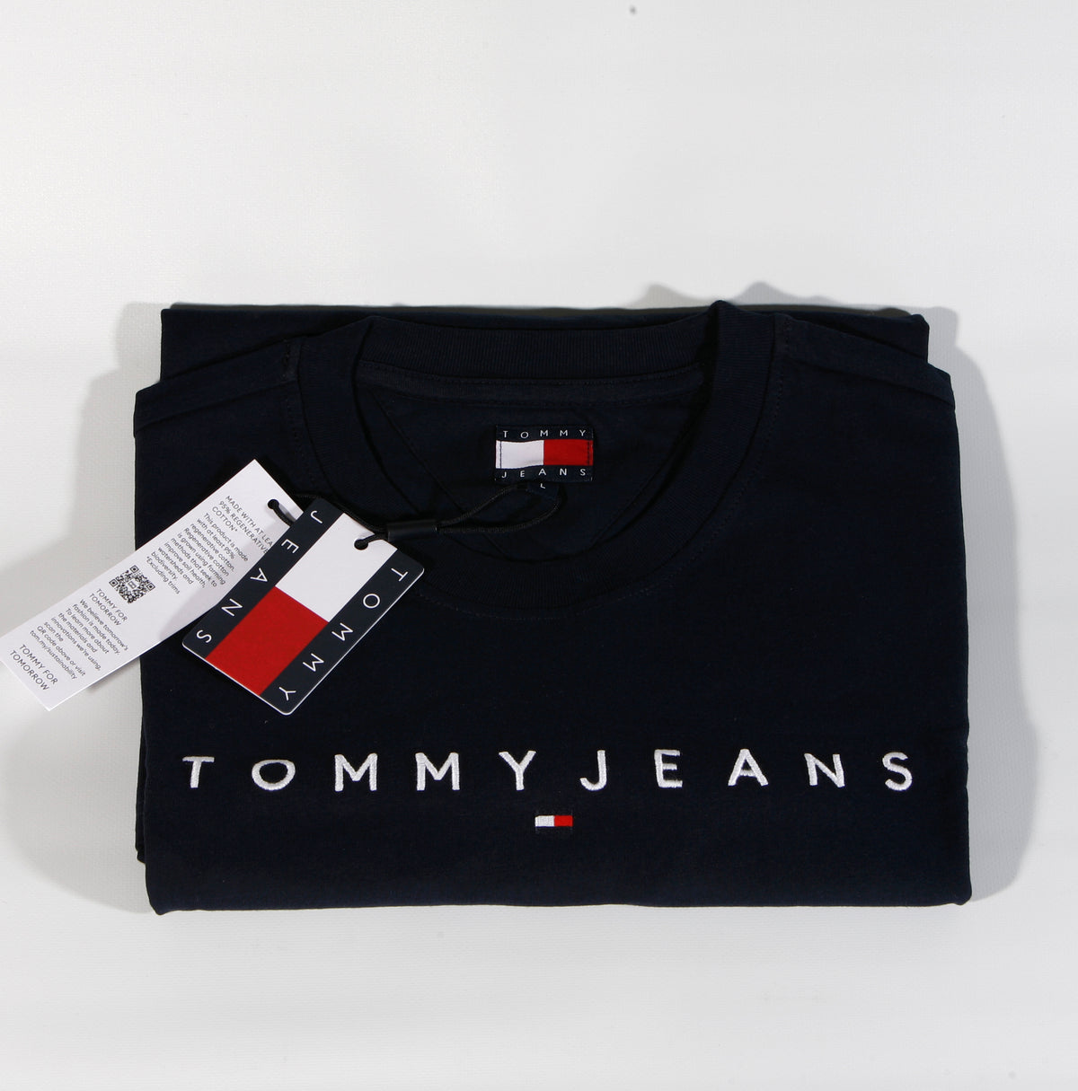 TOMMY HILFIGER T-Shirts Kurzarm Baumwolle TOMMY JEANS DM0DM20744-BLC1G Navy