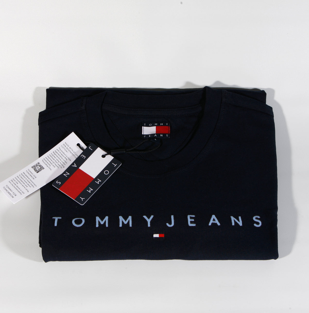 TOMMY HILFIGER T-Shirts Kurzarm Baumwolle TOMMY JEANS DM0DM20744 C3Q Navy
