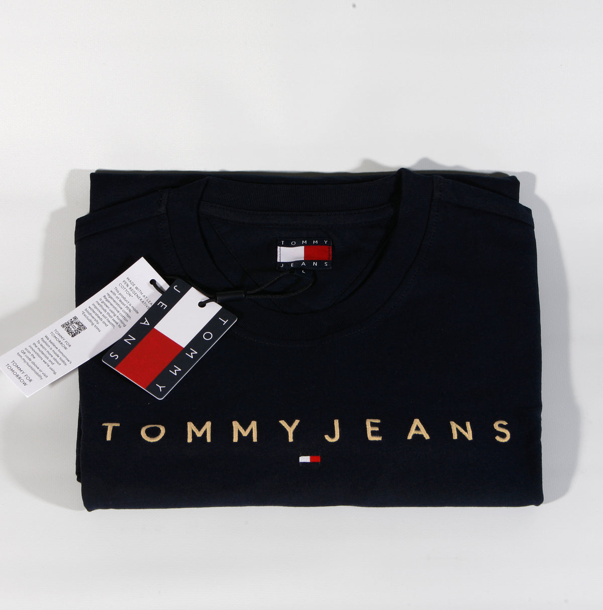 TOMMY HILFIGER T-Shirts Kurzarm Baumwolle TOMMY JEANS DM0DM20744 SEV Black