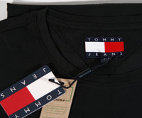 TOMMY HILFIGER T-Shirts Kurzarm Baumwolle TOMMY JEANS DM0DM04411_5E9E726 Schwarz