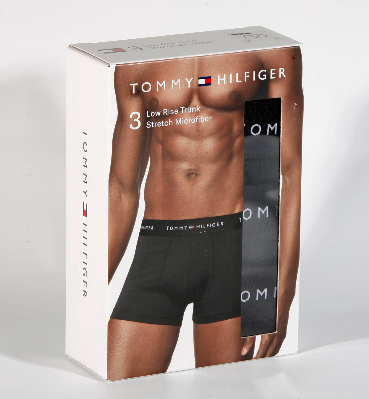 3er Pack TOMMY HILFIGER Boxershorts Low Rise Trunk Microfiber UM0UM03762 0R8