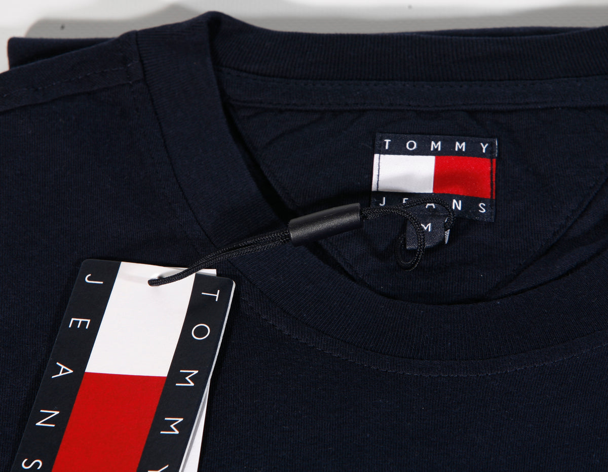 TOMMY HILFIGER T-Shirts Kurzarm Baumwolle TOMMY JEANS DM0DM21780 C1G Navy