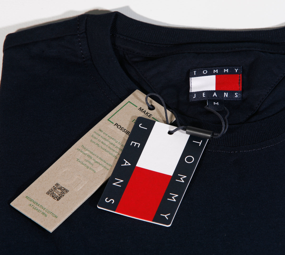 TOMMY HILFIGER T-Shirts Kurzarm Baumwolle TOMMY JEANS DM0DM20740-BLC1G Navy