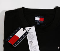 TOMMY HILFIGER T-Shirts Baumwolle TOMMY JEANS DM0DM21780 BDS Schwarz