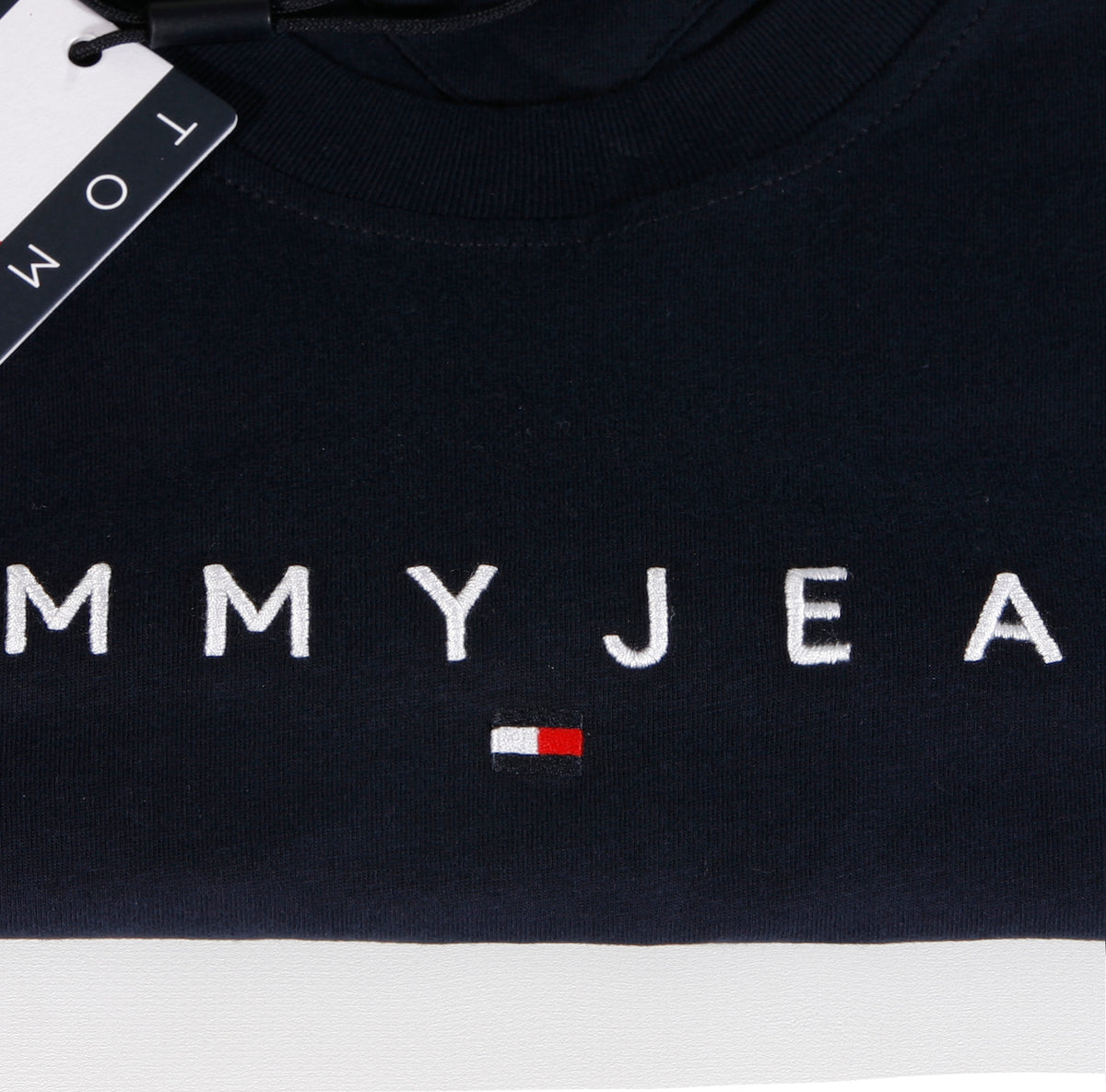 TOMMY HILFIGER T-Shirts Kurzarm Baumwolle TOMMY JEANS DM0DM20744-BLC1G Navy