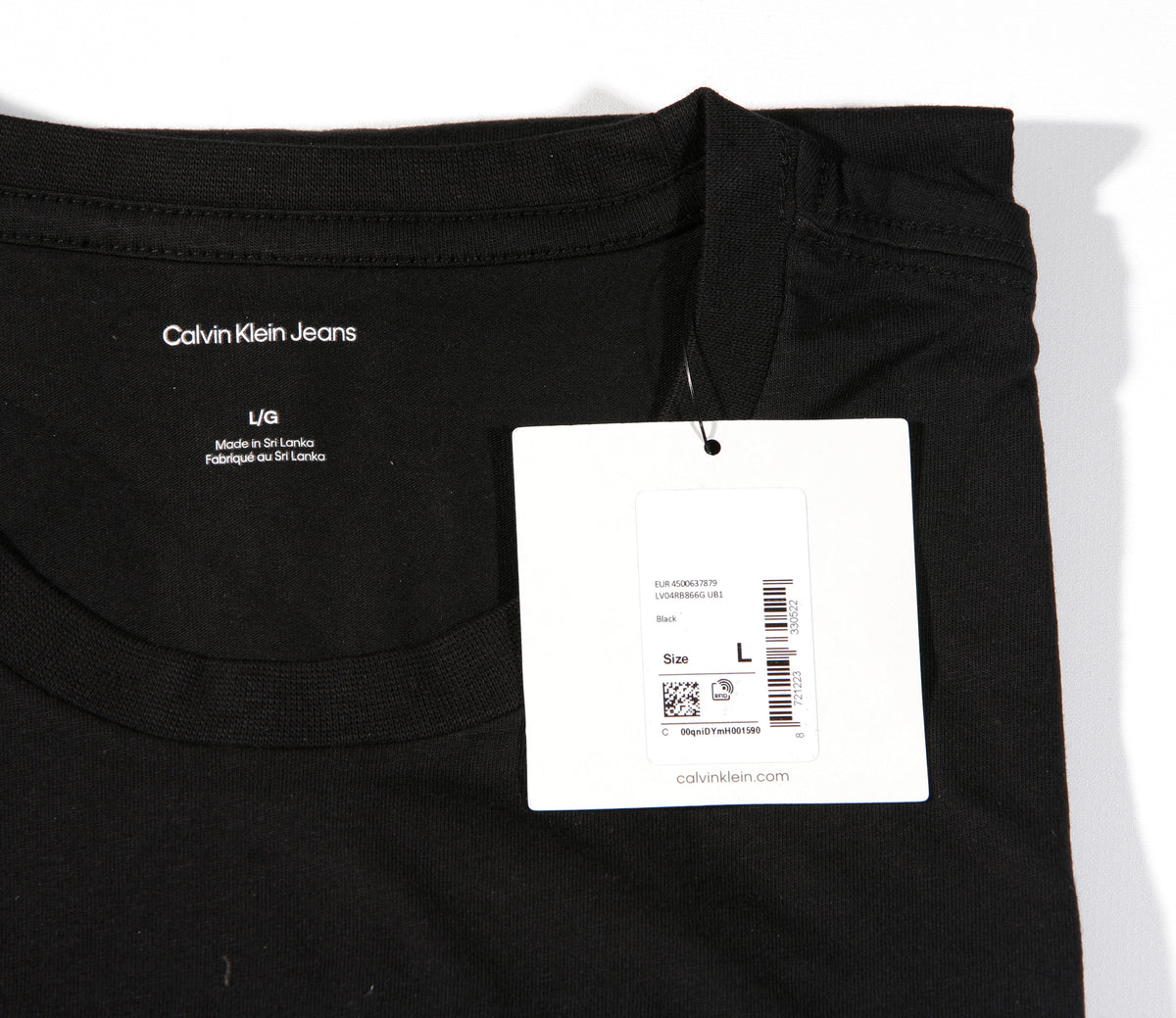 Calvin Klein T-Shirts Kurzarm Baumwolle CALVIN KLEIN JEANS LV04RB866G UB1 Black
