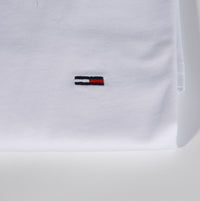 TOMMY HILFIGER T-Shirts Kurzarm Baumwolle TOMMY JEANS DM0DM04411-C44F782 Weiß