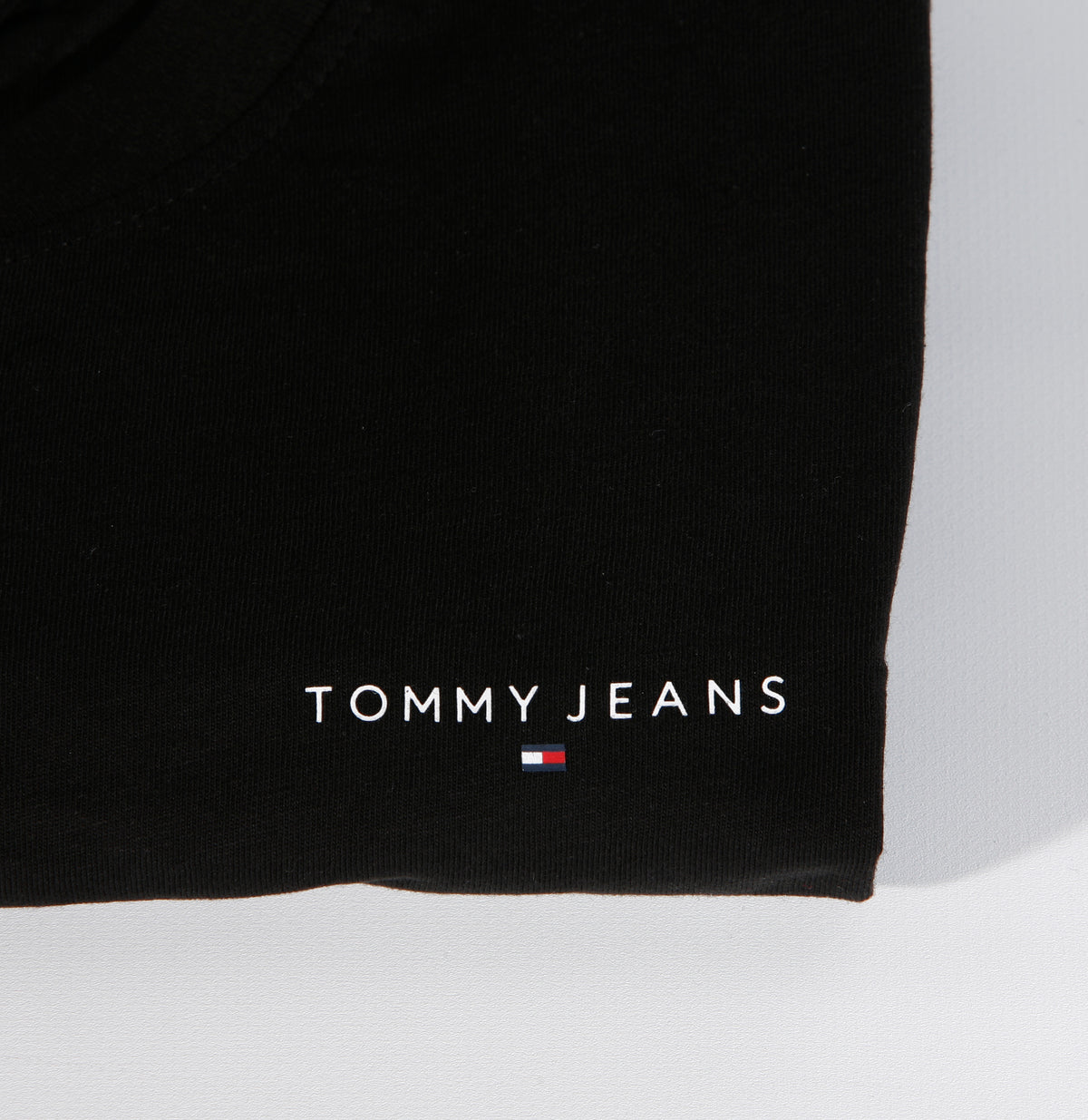 TOMMY HILFIGER T-Shirts Baumwolle TOMMY JEANS DM0DM21780 BDS Schwarz