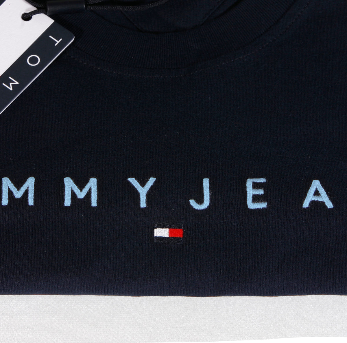 TOMMY HILFIGER T-Shirts Kurzarm Baumwolle TOMMY JEANS DM0DM20744 C3Q Navy