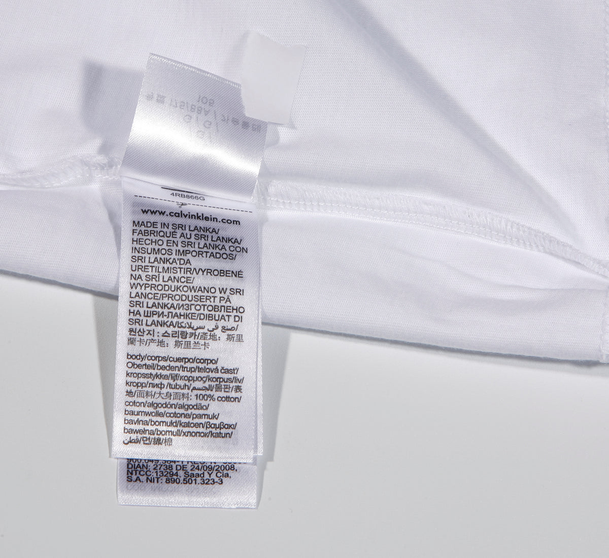 Calvin Klein T-Shirts Kurzarm Baumwolle CALVIN KLEIN JEANS LV04RB866G YAF Weiß