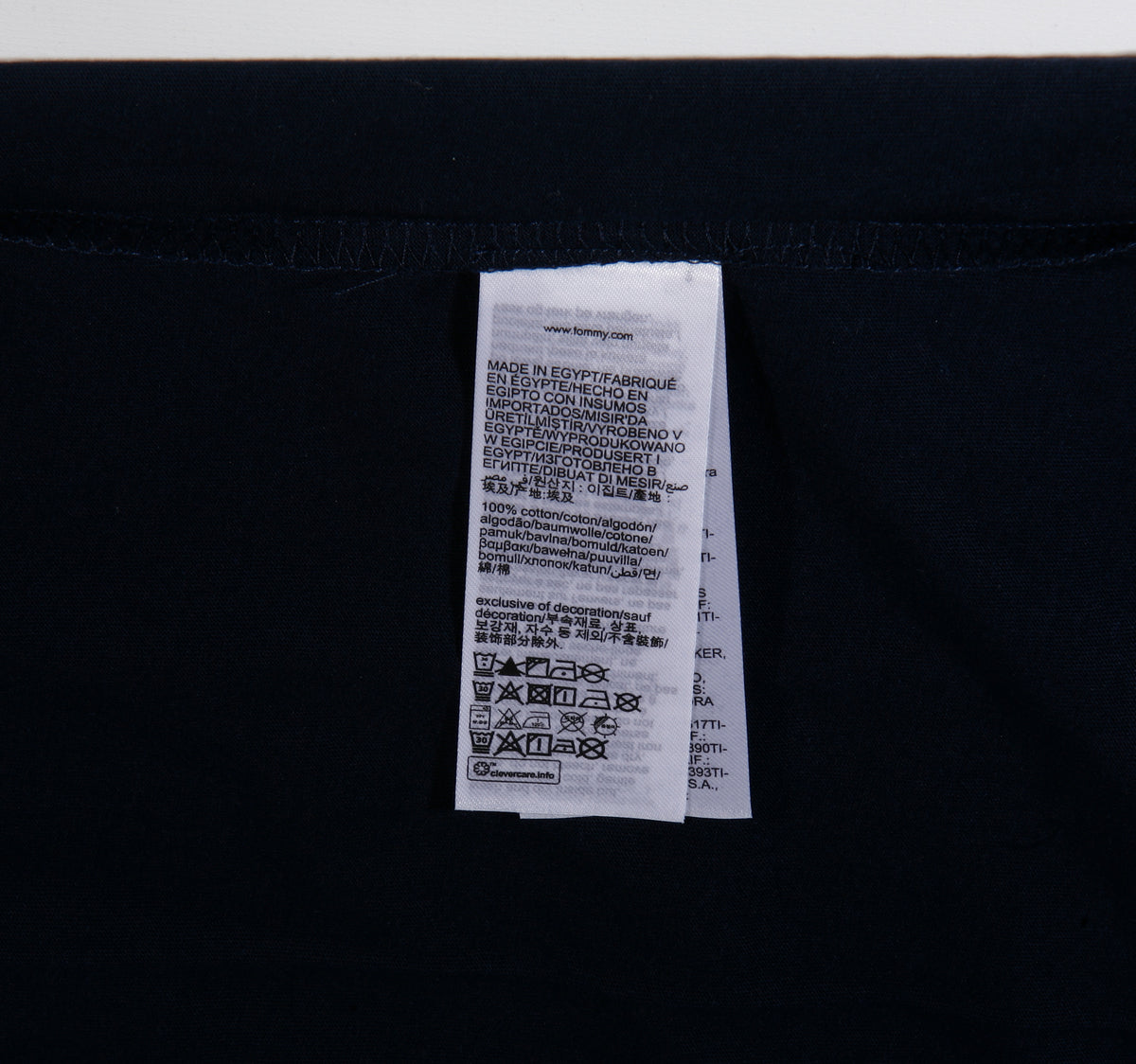 TOMMY HILFIGER T-Shirts Kurzarm Baumwolle TOMMY JEANS DM0DM22538 C1G Navy