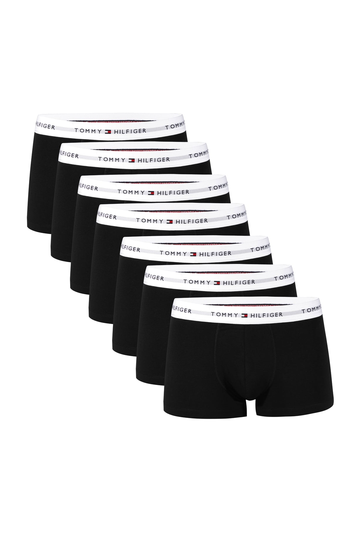 7er Pack TOMMY HILFIGER Boxershorts Low Rise Trunk Baumwolle UM0UM03873 0S4