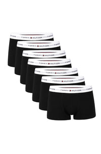 7er Pack TOMMY HILFIGER Boxershorts Low Rise Trunk Baumwolle UM0UM03873 0S4