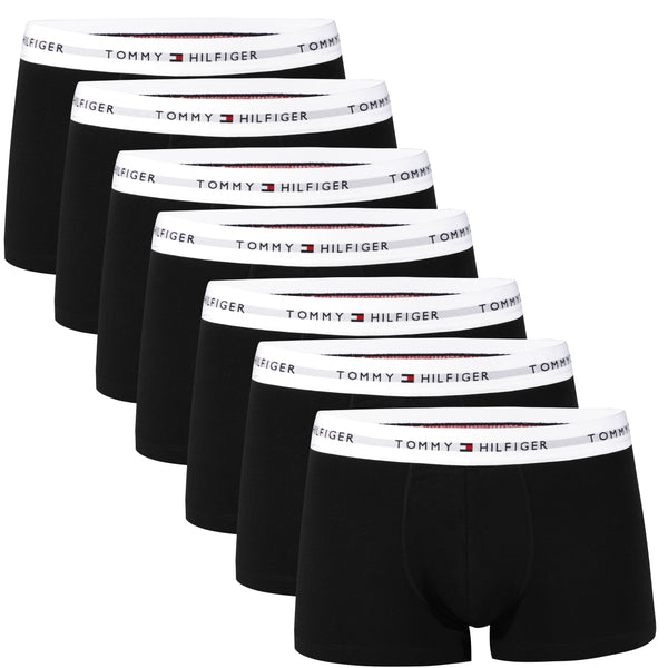 7er Pack TOMMY HILFIGER Boxershorts Low Rise Trunk Baumwolle UM0UM03873 0S4