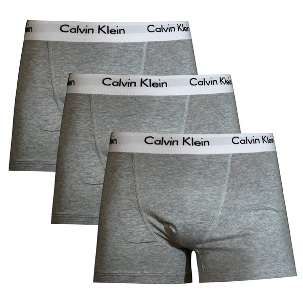 Calvin Klein 3er Pack Strecht Baumwolle Boxershorts U2662G Grau