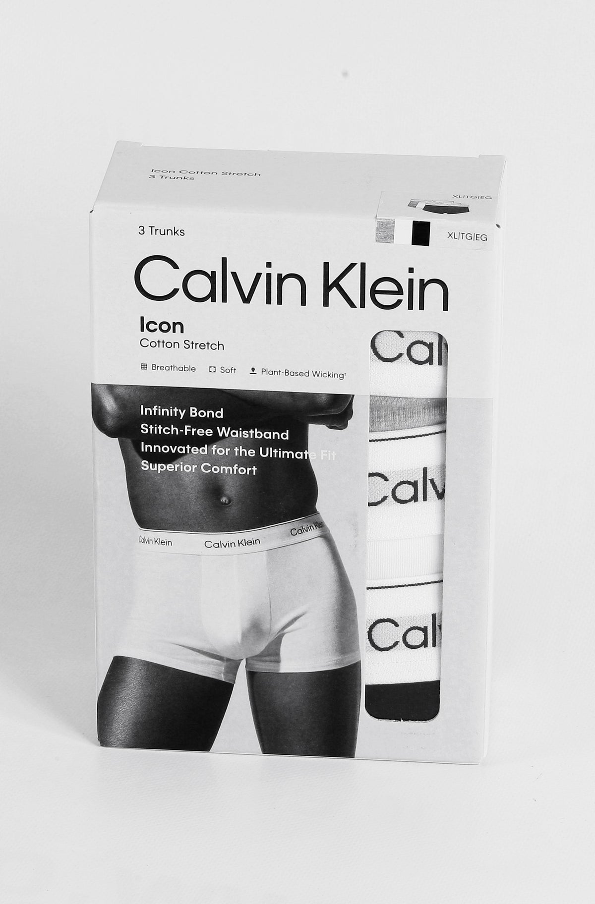 Calvin Klein 3er Pack Strecht Baumwolle Boxershorts LV-392-MP1