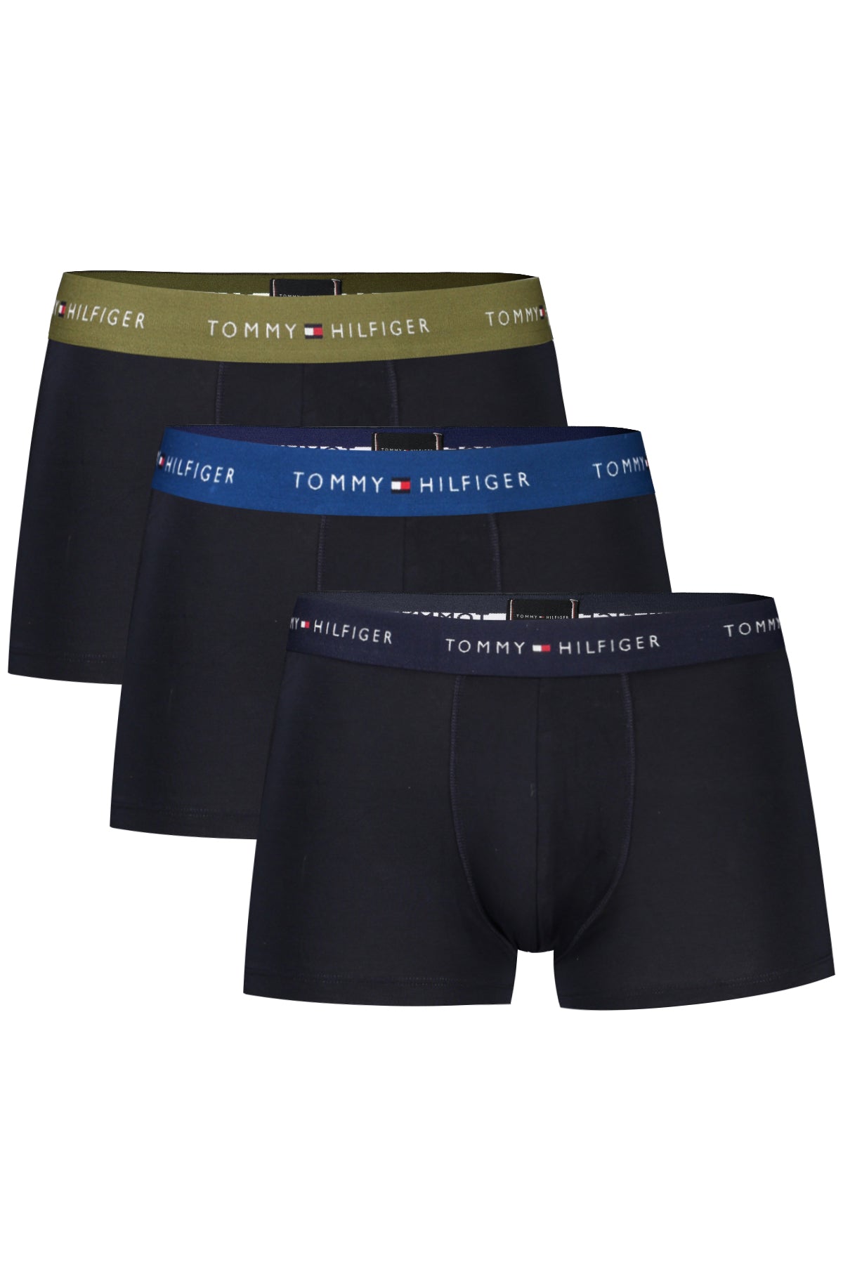 TOMMY HILFIGER 3er Pack Boxershorts Baumwolle Elasthan UM0UM02763_BL0SU