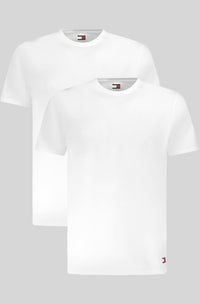 TOMMY HILFIGER 2er Pack Unterhemd Baumwolle Elasthan UM0UM03157_BI05F Weiß