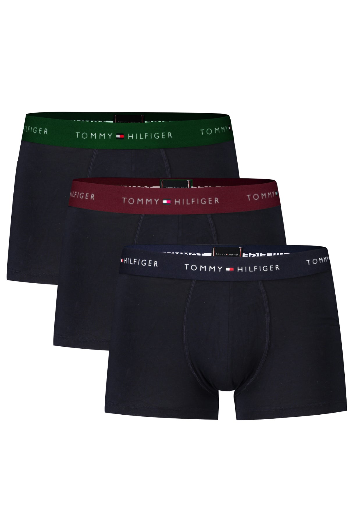 TOMMY HILFIGER 3er Pack Boxershorts Baumwolle Elasthan UM0UM02763_BL0SS