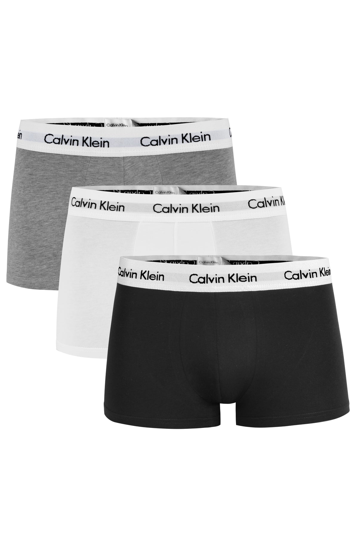 Calvin Klein 3er Pack Strecht Baumwolle Boxershorts Trunk U2664G 998