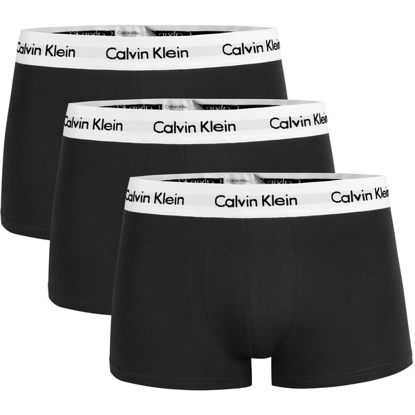 Calvin Klein 3er Pack Strecht Baumwolle Boxershorts Trunk U2664G 001